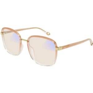 Occhiali da sole  Chloé Ch0034s cod. colore 001 Donna Squadrata Arancione