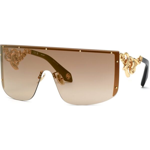 Occhiali da sole  Roberto cavalli Src015m cod. colore 300g Donna Avvolgente Oro