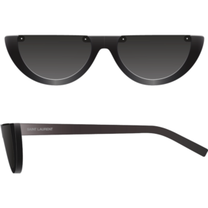 Occhiali da sole  Saint laurent Sl 563 cod. colore 001 Unisex Squadrata Nero