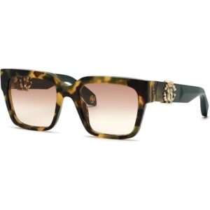 Occhiali da sole  Roberto cavalli Src040m cod. colore 0agg Donna Squadrata Havana