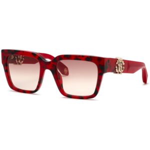 Occhiali da sole  Roberto cavalli Src040m cod. colore 07mt Donna Squadrata Rosso