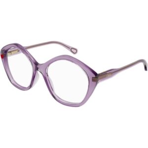 Occhiali vista  Chloé Cc0011o cod. colore 002 Bambino Geometrica Viola