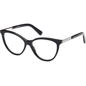 Occhiali vista  Swarovski Sk5474 cod. colore 001 Donna Rotonda Nero