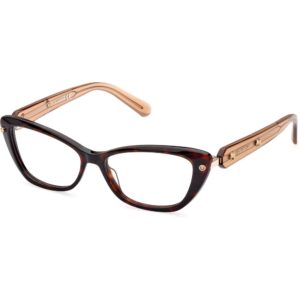 Occhiali vista  Swarovski Sk5478 cod. colore 052 Donna Cat eye Havana