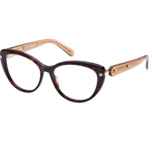 Occhiali vista  Swarovski Sk5477 cod. colore 052 Donna Cat eye Havana