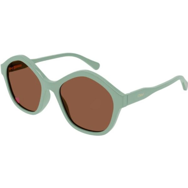 Occhiali da sole  Chloé Cc0010s cod. colore 004 Bambino Geometrica Verde