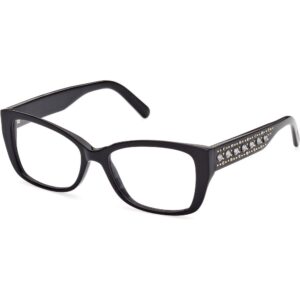 Occhiali vista  Swarovski Sk5452 cod. colore 001 Donna Cat eye Nero