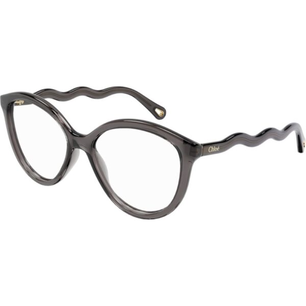 Occhiali vista  Chloé Ch0089o cod. colore 001 Donna Cat eye Grigio