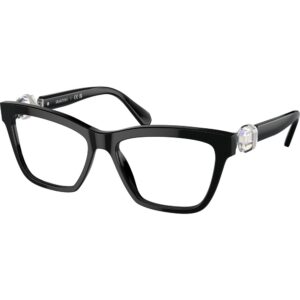 Occhiali vista  Swarovski Sk2021  cod. colore 1001 Donna Squadrata Nero