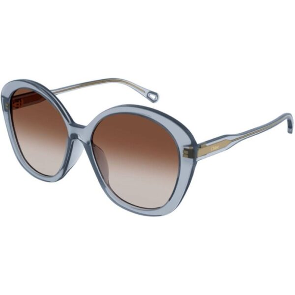 Occhiali da sole  Chloé Ch0081s cod. colore 004 Donna Cat eye Blu