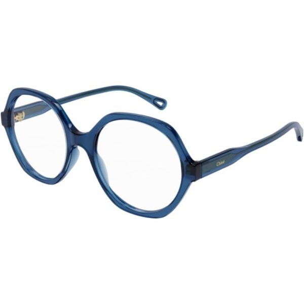 Occhiali vista  Chloé Ch0083o cod. colore 001 Donna Geometrica Blu