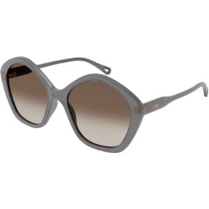 Occhiali da sole  Chloé Ch0082s cod. colore 001 Donna Geometrica Grigio