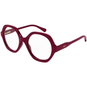 Occhiali vista  Chloé Cc0012o cod. colore 004 Bambino Geometrica Rosso