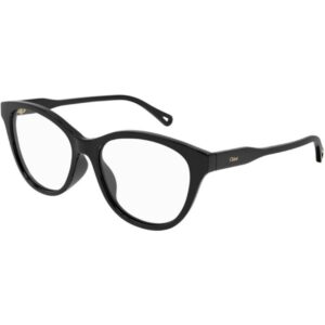 Occhiali vista  Chloé Ch0085o cod. colore 001 Donna Cat eye Nero