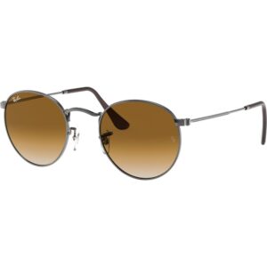 Occhiali da sole  Ray - ban Rb3447n round metal cod. colore 004/51 Uomo Rotonda Grigio