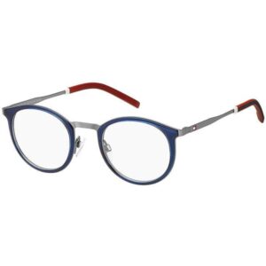 Occhiali vista  Tommy hilfiger Th 1845 cod. colore pjp Uomo Rotonda Blu