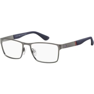 Occhiali vista  Tommy hilfiger Th 1543 cod. colore r80 Uomo Squadrata Canna di fucile opaco