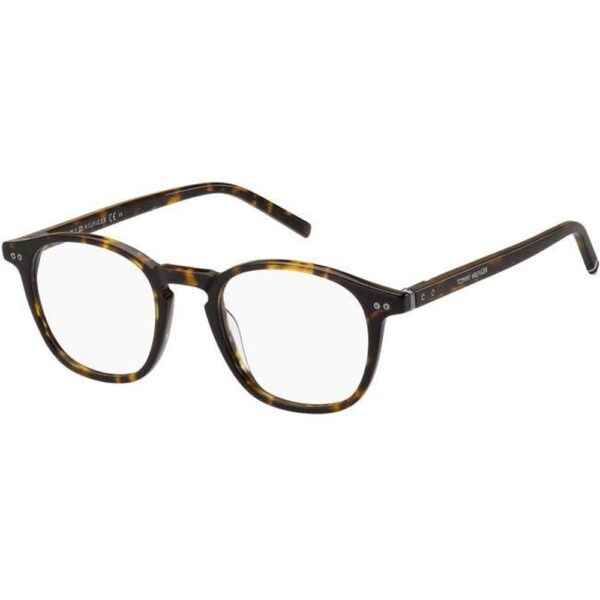 Occhiali vista  Tommy hilfiger Th 1941 cod. colore 086 Uomo Rotonda Havana