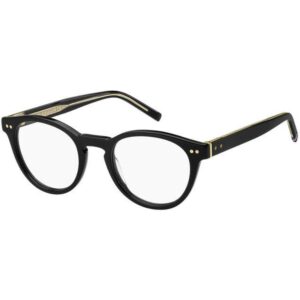 Occhiali vista  Tommy hilfiger Th 1984 cod. colore 807 Uomo Rotonda Nero