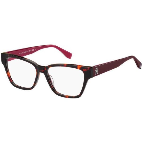 Occhiali vista  Tommy hilfiger Th 2000 cod. colore 0uc Donna Cat eye Havana/rosso