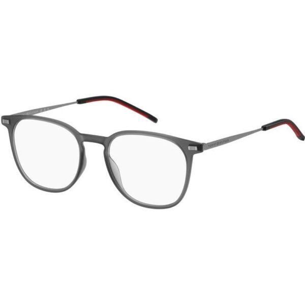 Occhiali vista  Tommy hilfiger Th 2022 cod. colore riw Uomo Rotonda Grigio opaco