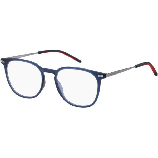 Occhiali vista  Tommy hilfiger Th 2022 cod. colore fll Uomo Rotonda Blu opaco