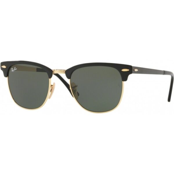 Occhiali da sole  Ray - ban Rb3716 clubmaster metal cod. colore 187 Unisex Squadrata Nero