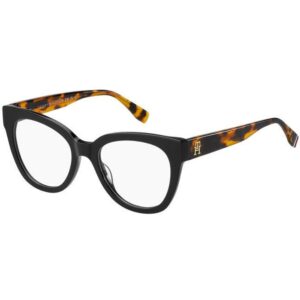 Occhiali vista  Tommy hilfiger Th 2054 cod. colore wr7 Donna Cat eye Havana/nero