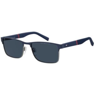 Occhiali da sole  Tommy hilfiger Th 2040/s cod. colore ku0/ku Uomo Squadrata Blu opaco