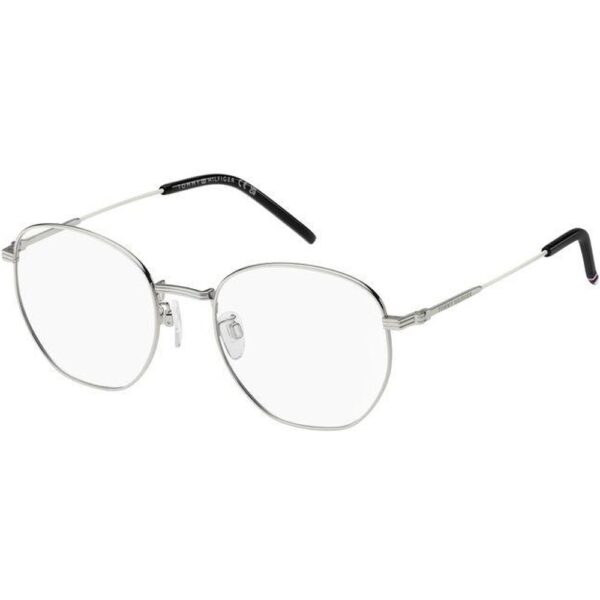 Occhiali vista  Tommy hilfiger Th 2114/f cod. colore 010 Uomo Rotonda Argento