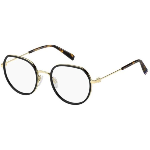 Occhiali vista  Tommy hilfiger Th 2096 cod. colore rhl Donna Rotonda Oro / nero