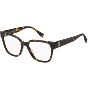 Occhiali vista  Tommy hilfiger Th 2102 cod. colore 086 Donna Squadrata Havana