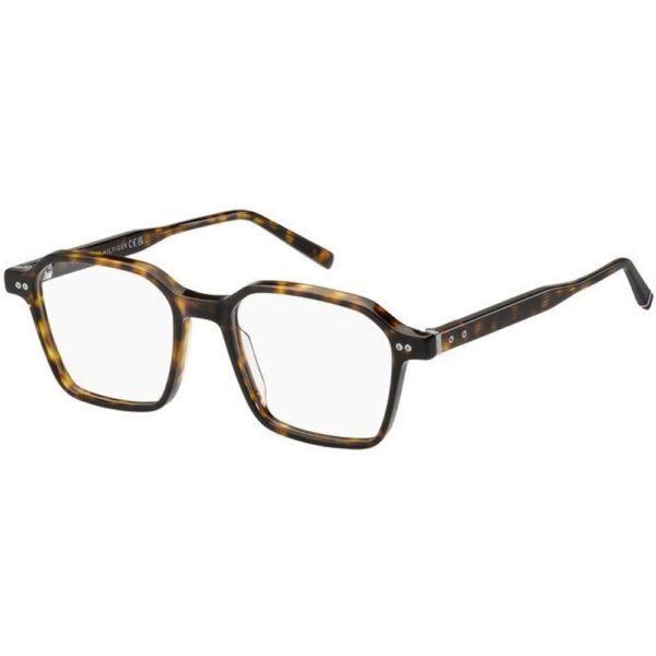 Occhiali vista  Tommy hilfiger Th 2071 cod. colore 086 Uomo Geometrica Havana