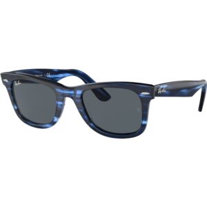 Occhiali da sole  Ray - ban Rb2140 wayfarer cod. colore 1361r5 Unisex Squadrata Blu