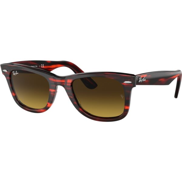 Occhiali da sole  Ray - ban Rb2140 wayfarer cod. colore 136285 Unisex Squadrata Rosso