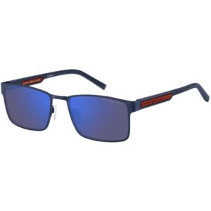 Occhiali da sole  Tommy hilfiger Th 2087/s cod. colore fll/vi Uomo Squadrata Blu opaco