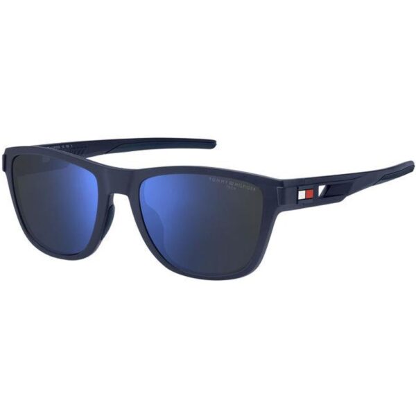 Occhiali da sole  Tommy hilfiger Th 1951/s cod. colore r7w/zs Uomo Squadrata Blu metallizzato