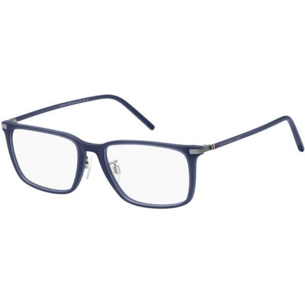 Occhiali vista  Tommy hilfiger Th 1936/f cod. colore fll Uomo Squadrata Blu opaco