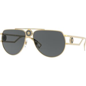 Occhiali da sole  Versace Ve2225  cod. colore 100287 Uomo Pilot Oro