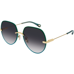 Occhiali da sole  Chloé Ch0135s cod. colore 001 Donna Pilot Oro