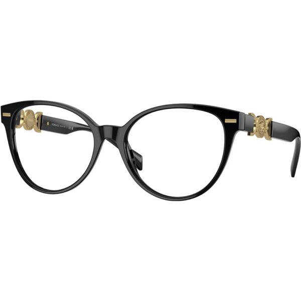 Occhiali vista  Versace Ve3334  cod. colore gb1 Donna Cat eye Nero