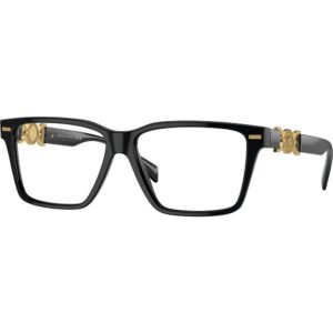 Occhiali vista  Versace Ve3335  cod. colore gb1 Donna Squadrata Nero