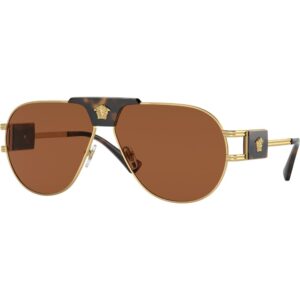 Occhiali da sole  Versace Ve2252  cod. colore 147073 Uomo Pilot Oro