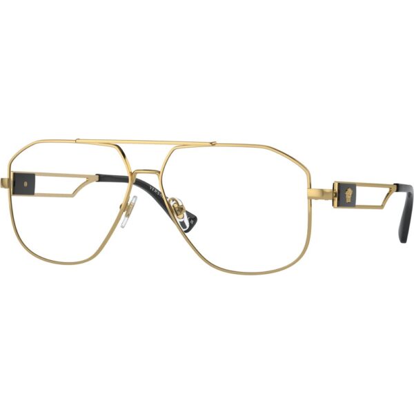 Occhiali vista  Versace Ve1287  cod. colore 1002 Uomo Pilot Oro