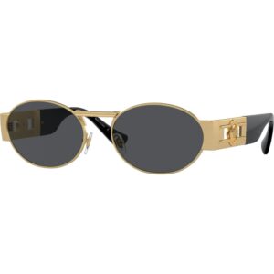 Occhiali da sole  Versace Ve2264  cod. colore 100287 Unisex Rotonda Oro