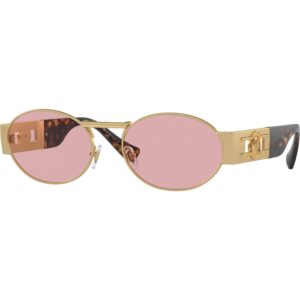 Occhiali da sole  Versace Ve2264  cod. colore 100284 Unisex Rotonda Oro