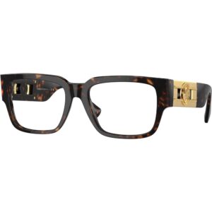 Occhiali vista  Versace Ve3350  cod. colore 108 Uomo Squadrata Tartaruga