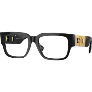 Occhiali vista  Versace Ve3350  cod. colore gb1 Uomo Squadrata Nero