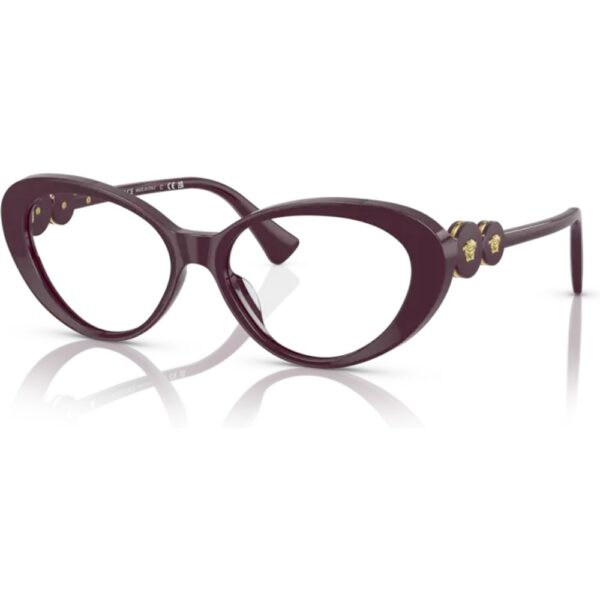 Occhiali vista  Versace Ve3331u  cod. colore 5382 Donna Cat eye Rosso