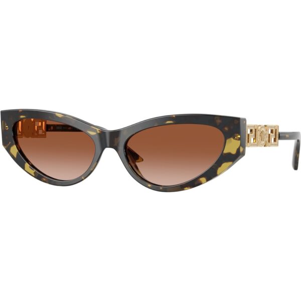 Occhiali da sole  Versace Ve4470b  cod. colore 547013 Donna Cat eye Tartaruga